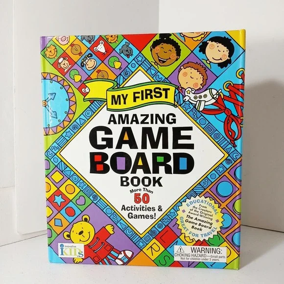 My‎ First Amazing Game Board Book Preschool Early Education Learning