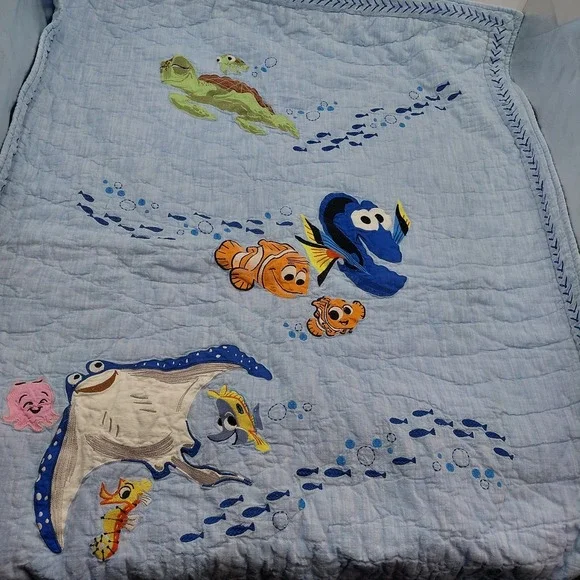 Pottery Barn Kids Disney Pixar Finding Nemo Embroidered 35