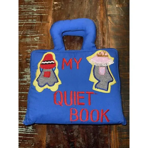My Quiet Book Alma’s Designs Book Learning Development Montessori Vintage