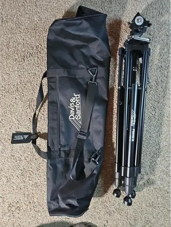 Davis & Sanford Provista Tripod Fluid Head Aluminum Alloy Legs Quick Release