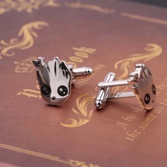 Disney Marvel Sci-fi Movie Avengers Guardians Galaxy Cufflinks Superhero…