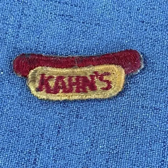 Kahn's Hotdog Patch 80's Never‎ Used