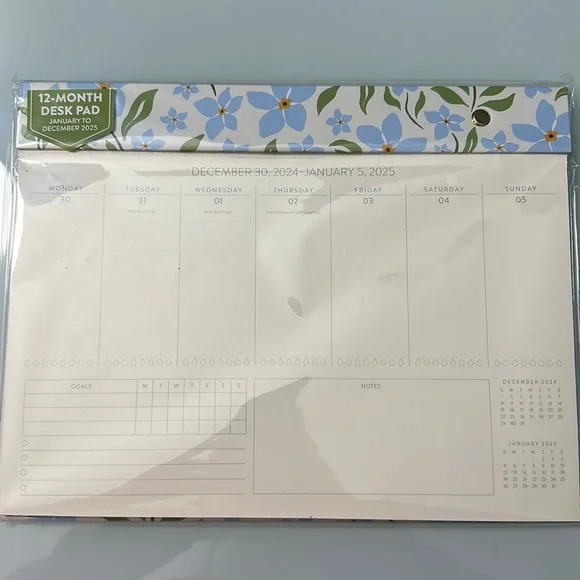 NWT OCS 12-Month Desk Pad