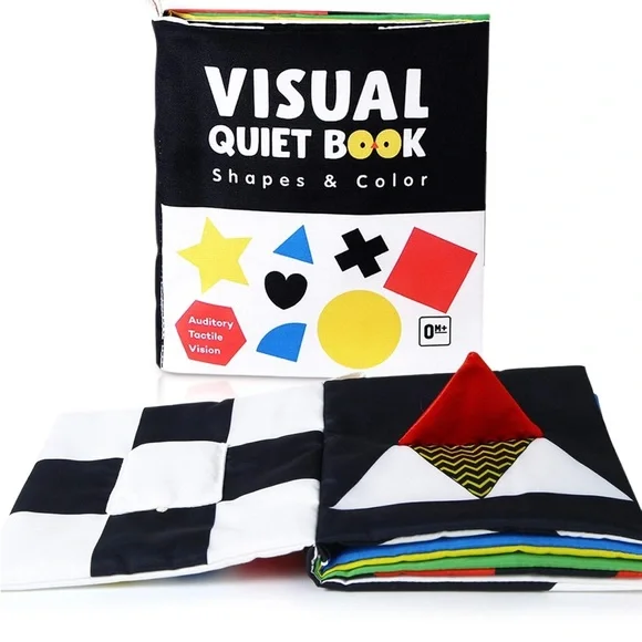 Visual Quiet Book for Babies