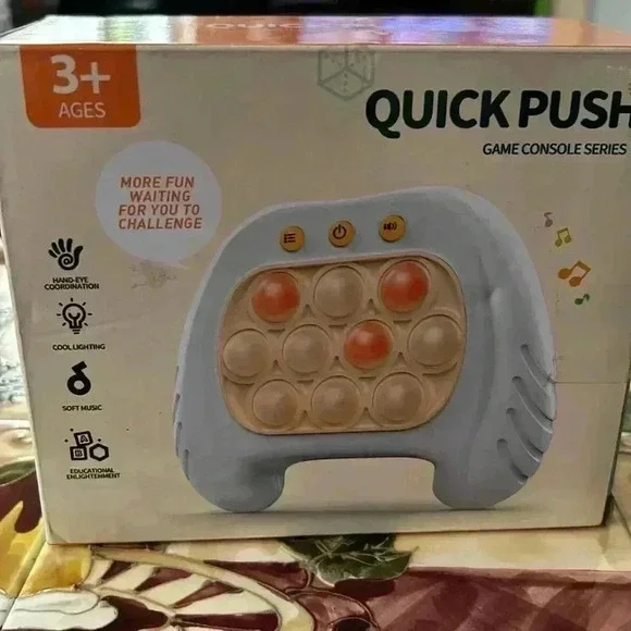 Quick push game console series NWOT