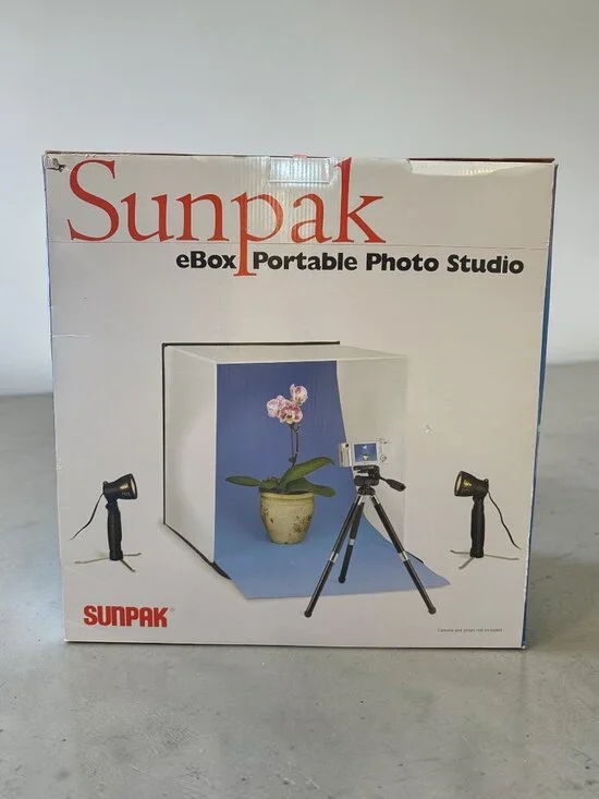 SunPak eBox Portable Photo Studio - NEW