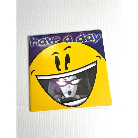 Have a Day Retro 2003 Smiley Faces Collection Wall Art 12 Month Calendar Sealed