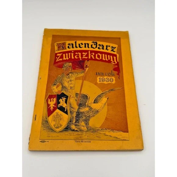 1930 Polish Calendar Booklet – Kalendarz Związkowy na Rok 1930 – Pre-WWII Poland