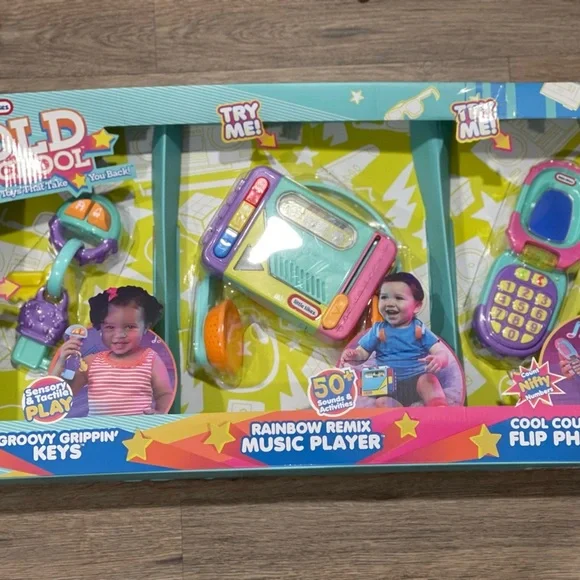 Rainbow Remix Music Player Toy Set