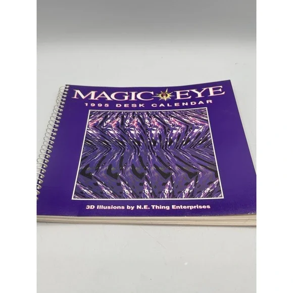 Magic Eye 1995 Desk Calendar by Magic Eye‎ Inc.