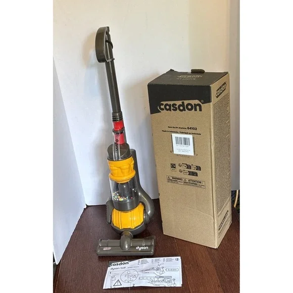 KIDS DYSON BALL TOY VACUUM CLEANER CASDON REAL SUCTION **NEW**