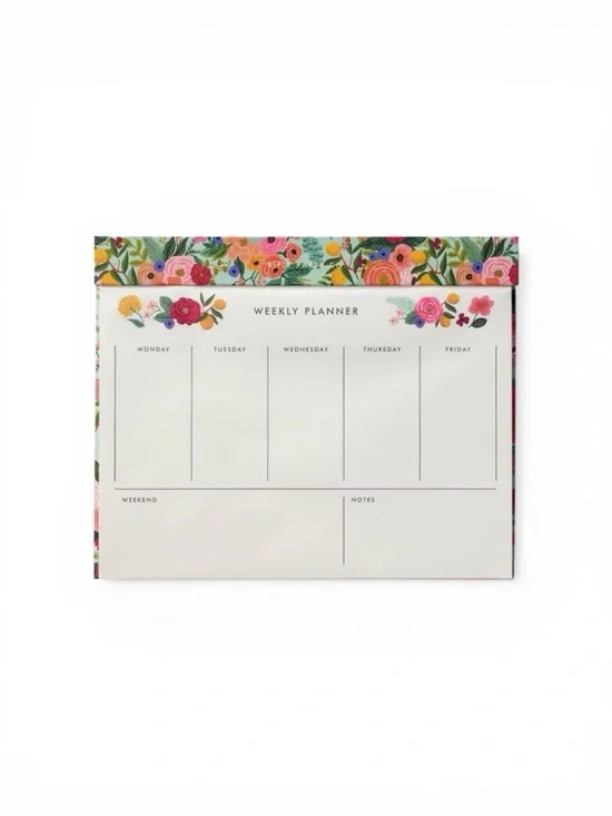 Rifle Paper Co. Garden Party Weekly Desk Planner