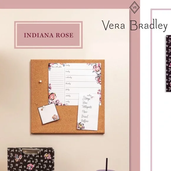 Vera Bradley Weekly To-Do Notepad: Foxwood Floral