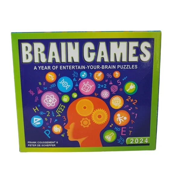 Brain Games Calendar 2024 6x5