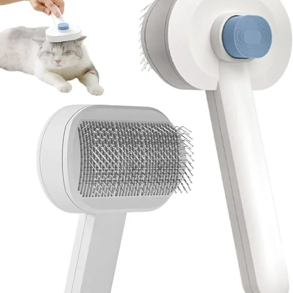NEW Self Cleaning Cat Brush