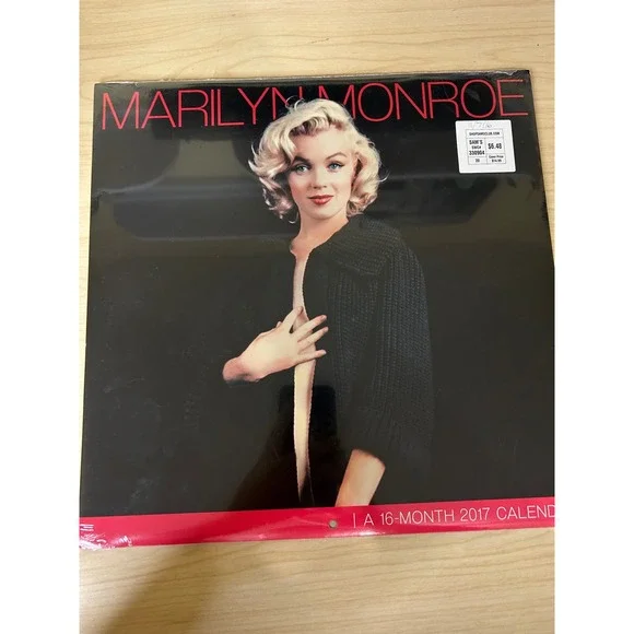 Marilyn Monroe 2017 Wall Calendar 16 Month Sealed Milton H Greene Day Dream