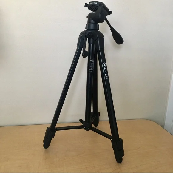 Sunpak 6600DX Platinum Plus Heavy Duty Digital Camera Video Tripod