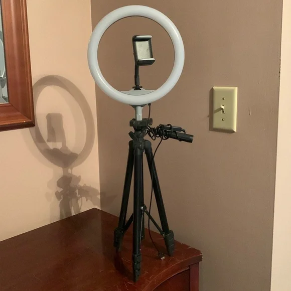 Ring Light with phone holder