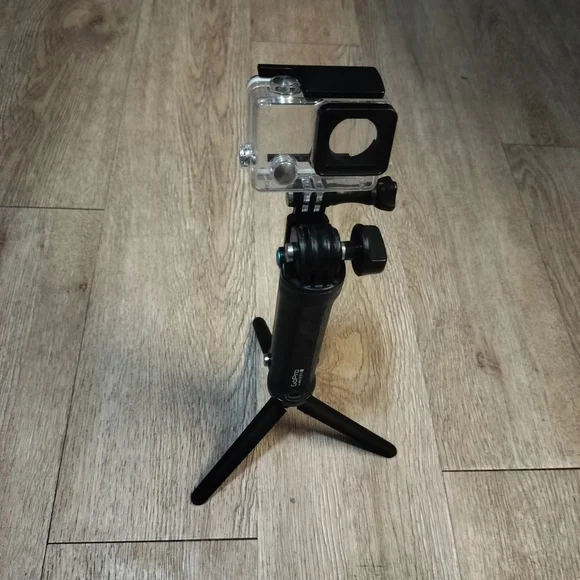GoPro Black Action Camera with Tripod