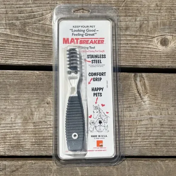 APC 2000 Mat Breaker Dematting Tool Made In USA UPC 758799300015 Horses Dogs Cat