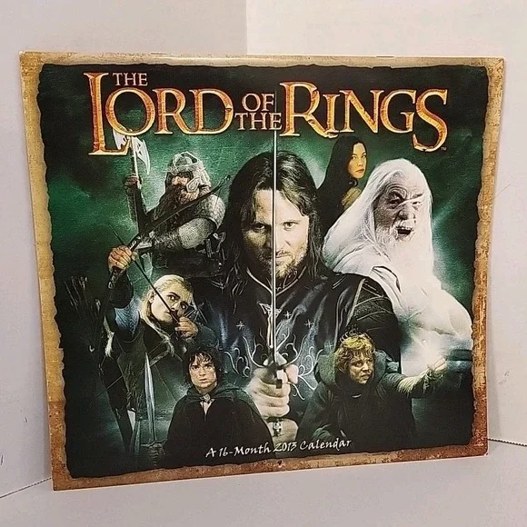 The Lord Of The Rings 16-Month 2013 Calendar‎