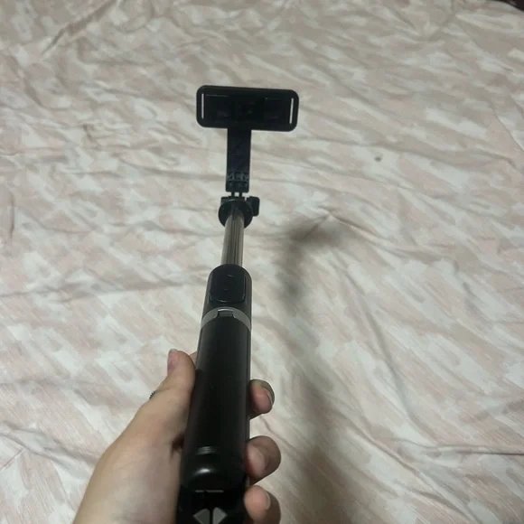 Compact Black Selfie Stick for Smartphones