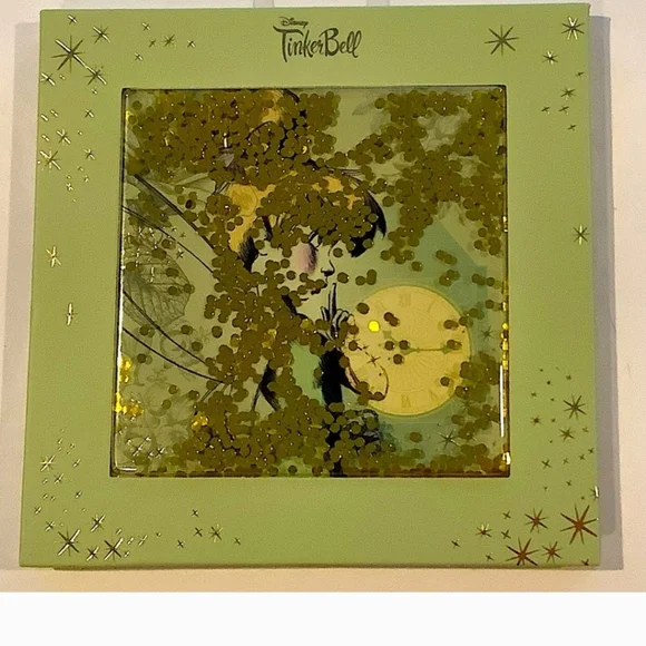 Disney Tinker Bell Storybook 16 Color Eyeshadow Palette With Mirror- New