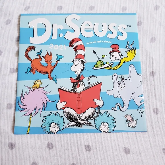 2021 Dr Seuss Calendar. NWOT.