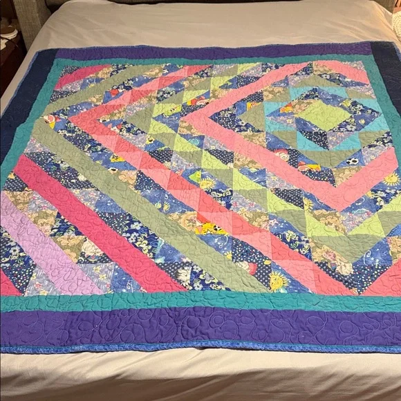 Colorful Patchwork Quilt