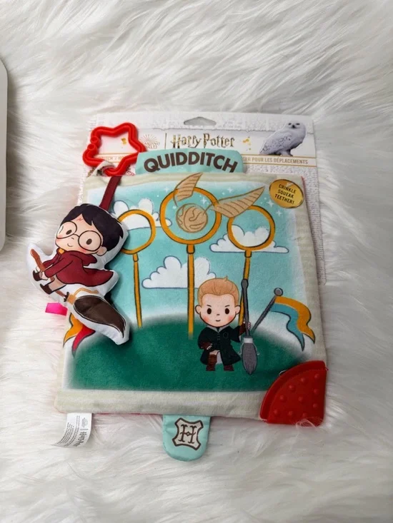 Harry Potter Quidditch Plush infant teething toy
