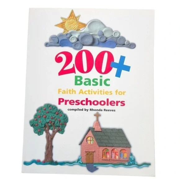 200 Faith Activities for Preschoolers Christian Religious‎ Vintage Teaching Book