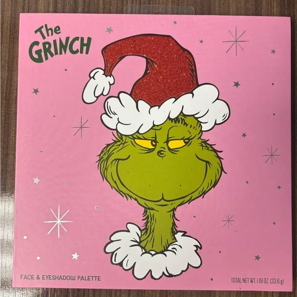 The Grinch Eyeshadow & Face Palette by Taste Beauty