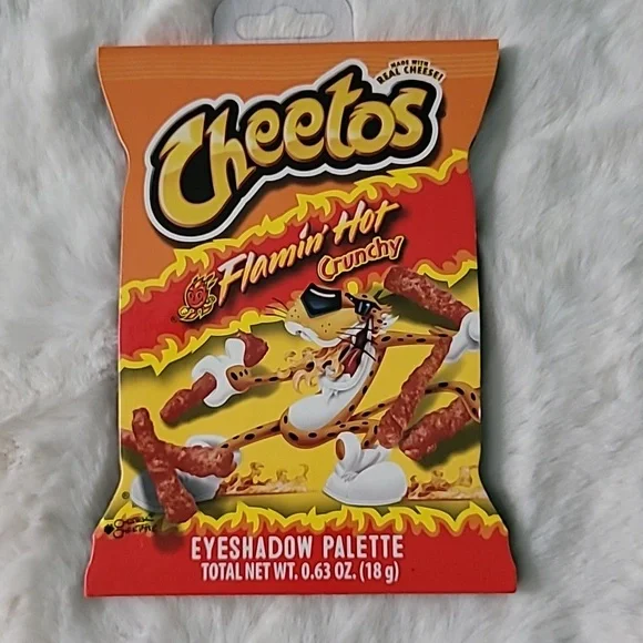 🔥 Flaming Hot Cheetos Eyeshadow Palette