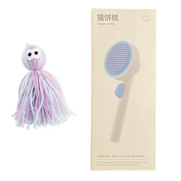 New In Box Cat Grooming Brush and NWT Interactive Octopus Cat Toy