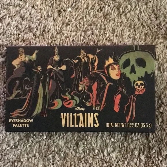 Disney Villains 12 Pan Eyeshadow Palette By Taste Beauty Makeup
