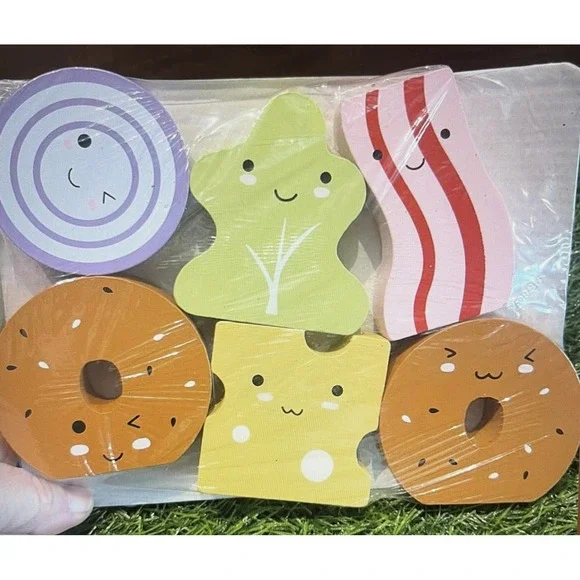 Wooden Play Food