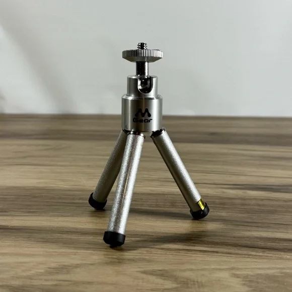 M Gear Tabletop Mini Universal Camera Tripod Ball Head Telescoping Legs