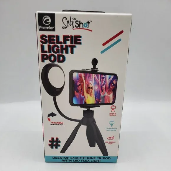 NIB PREMIER SELFSHOT SELFIE LIGHT POD