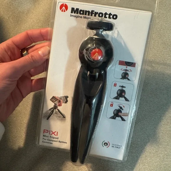 Manfrotto PIXI Mini Tripod - Black