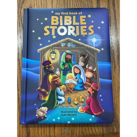 My First Book of Bible Stories Illustrated by‎ Gabi Murphy Ages 1-5 Board Book