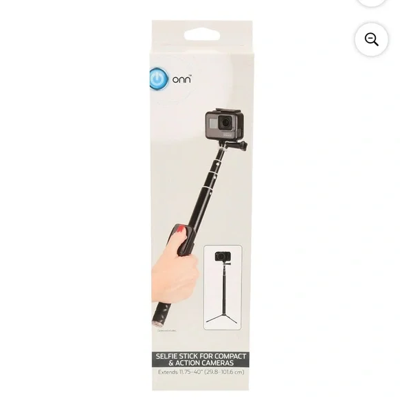 OMT Black Selfie Stick for Cameras