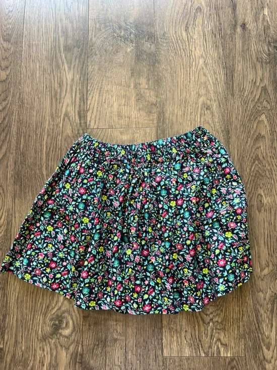 GAP Kids Navy Floral Skirt
