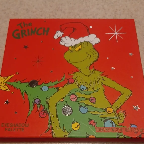 The Grinch Eyeshadow Palette