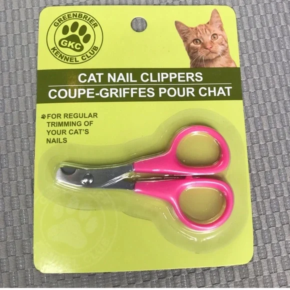 Kitty Cat Nail Clippers-Pink grooming