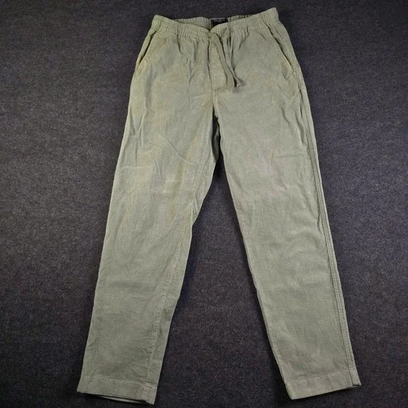 Todd Snyder Stretch Weekend Pants Corduroy Drawstring Elastic Green Men's XS