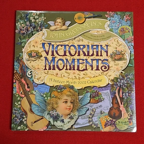 John Grossman's Victorian Moments 16 month 2002 calendar frameable art