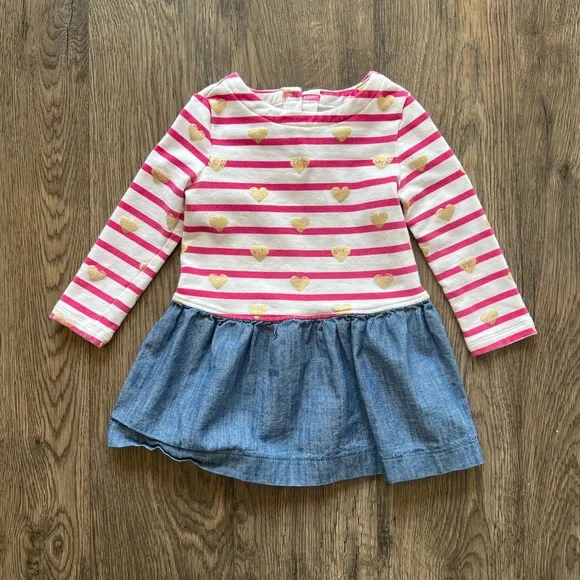Striped with Hearts Gap Dress