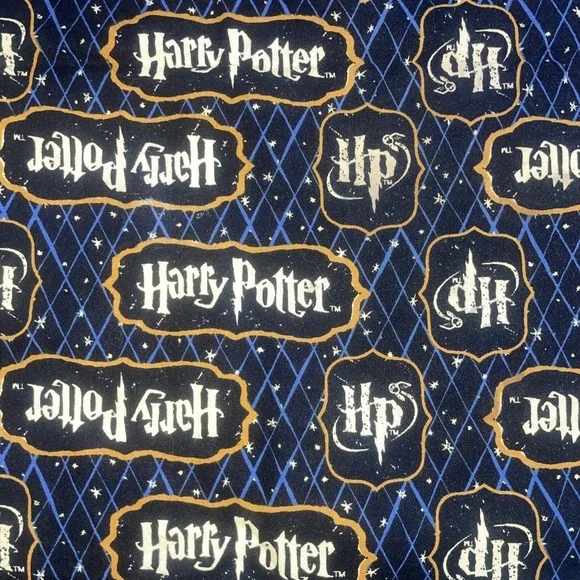 Harry Potter HP Logo 100% Cotton‎ Fabric 42