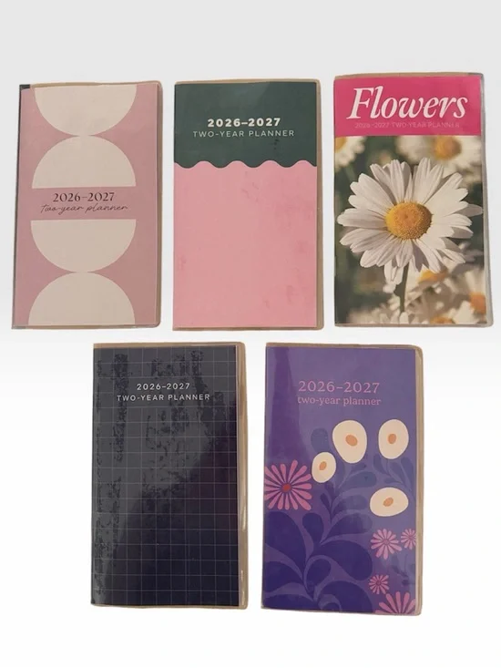 ⭐️ Bundle 5 for $13 • Bundle of 5 Two-Year Pocket Planners Set