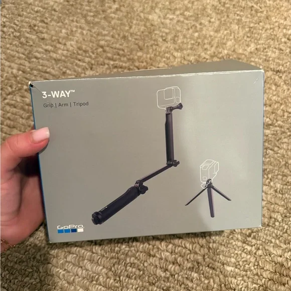 GoPro 3-Way Black Grip Arm Tripod